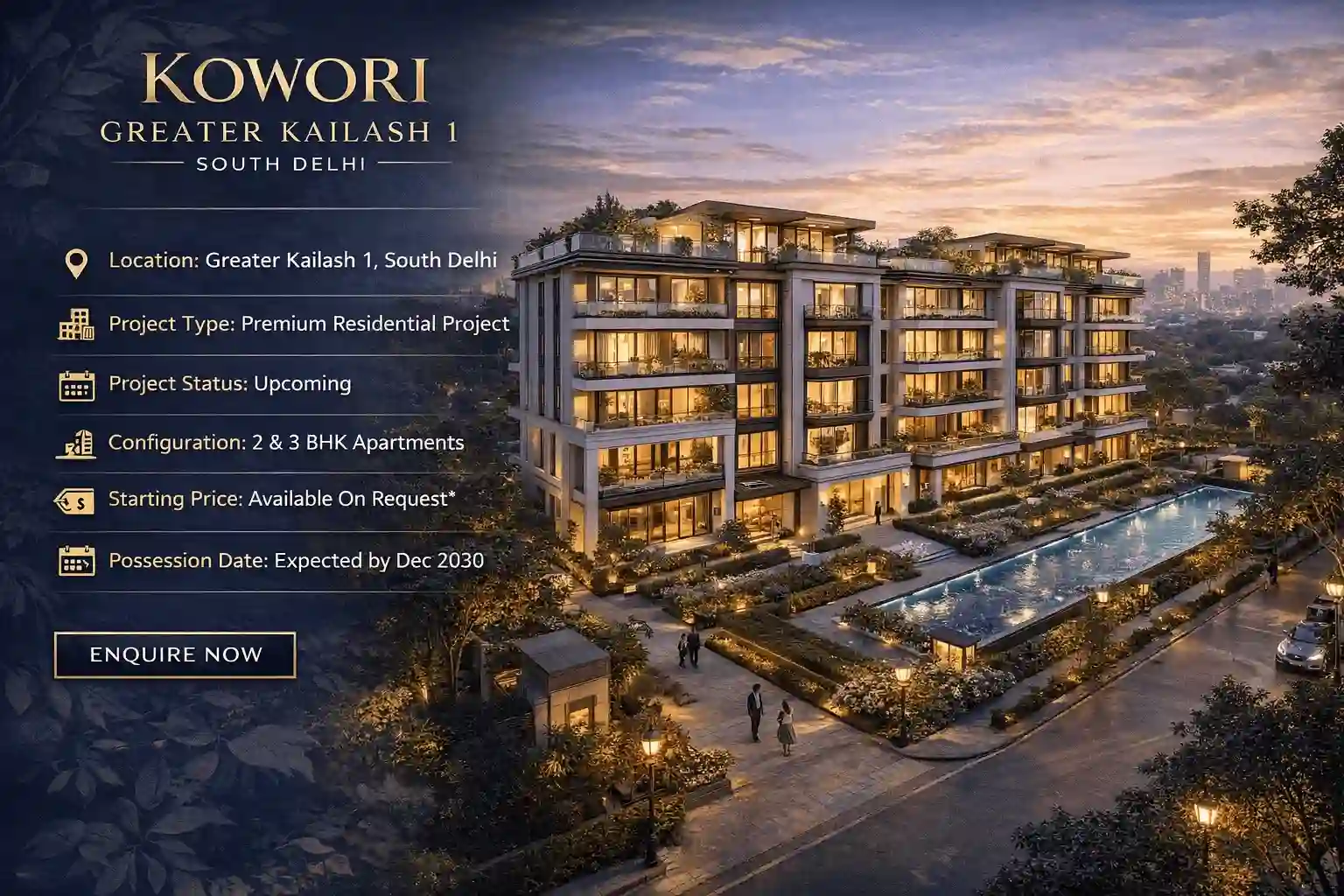 Kowori Greater Kailash 1 South Delhi